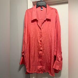 Old Navy Coral Shirt XXL